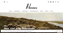 Desktop Screenshot of kunstvensters.com